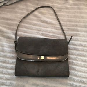 Vintage Jay Herbert Gray Suede Purse